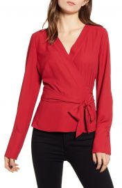 Chelsea28 Wrap Top   Nordstrom at Nordstrom